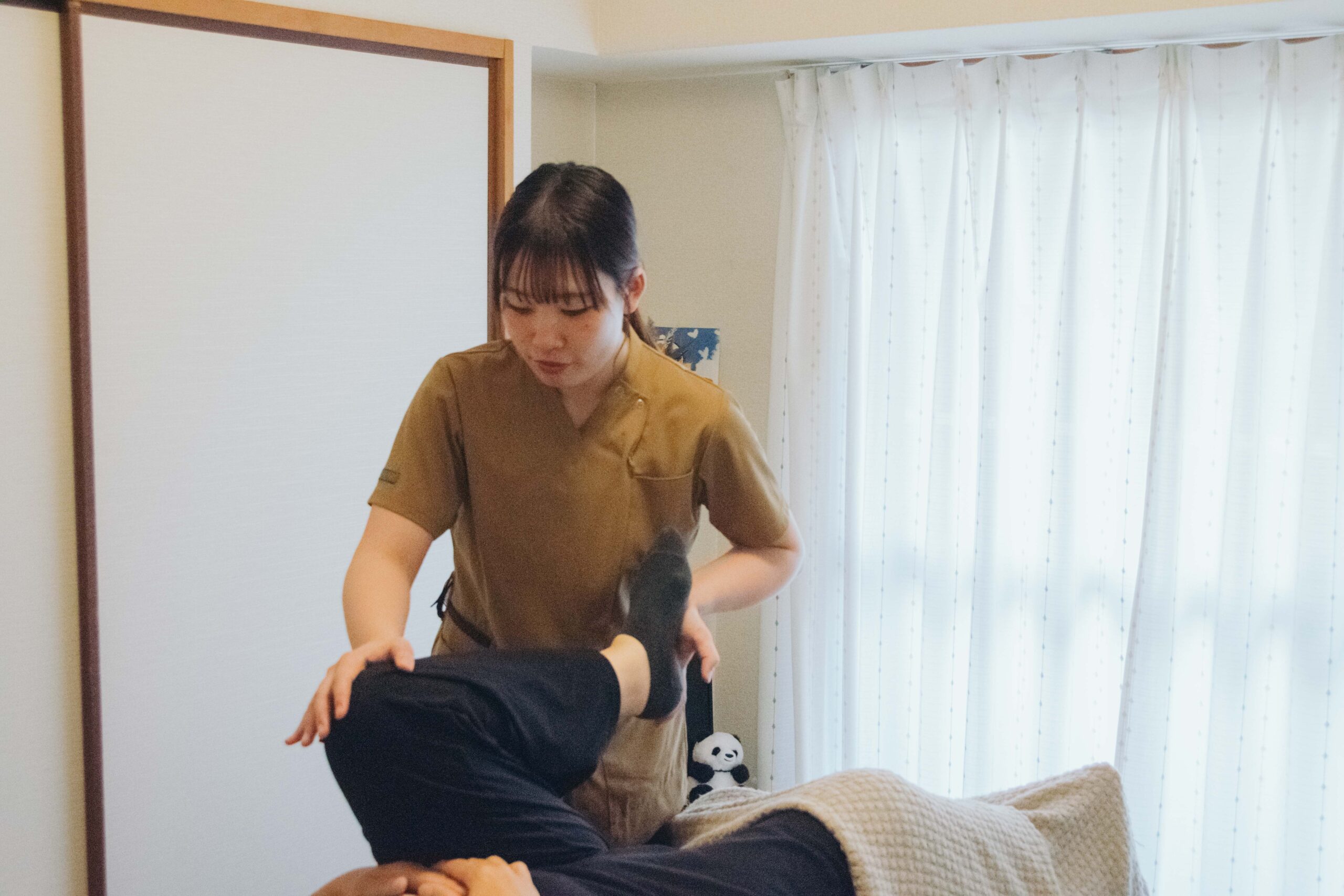 検査の様子